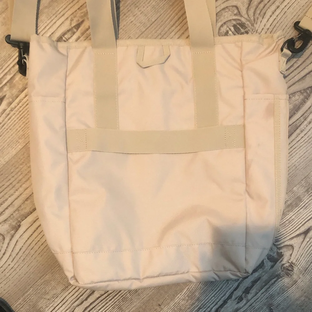 Adidas Women's Men’s Original Utility 2.0 Tote Crossbody Bag Purse Wonder Beige